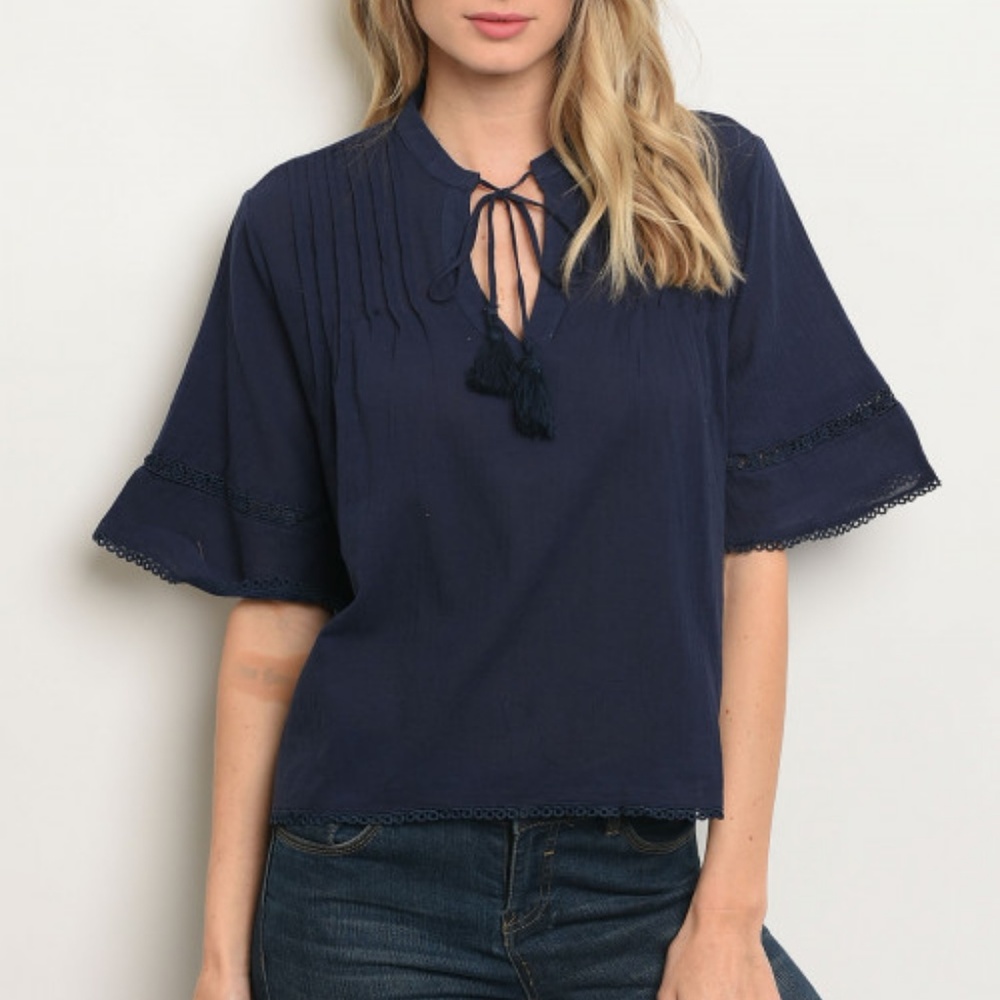 Navy Top